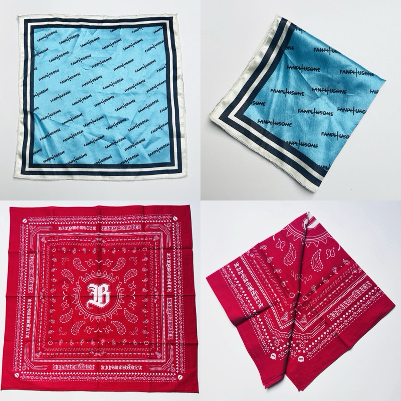 D3W READY G-Dragon Lightstick Scarf Fanplusone BabyMonster Syal Bandana Slayer Baemon GD Baby