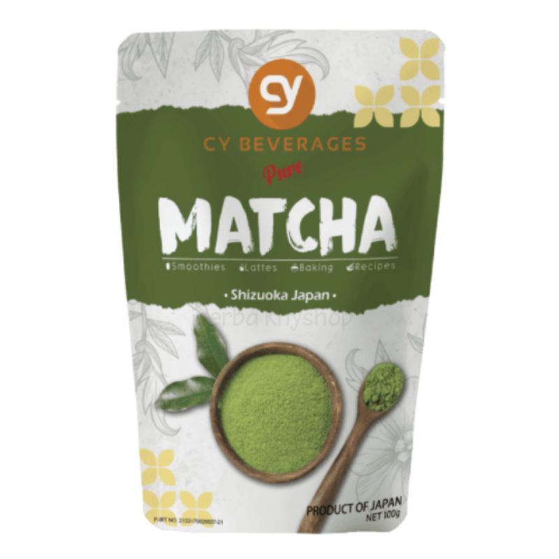 

CY Matcha Pure Matcha 100g Pure Greentea Powder Green Tea