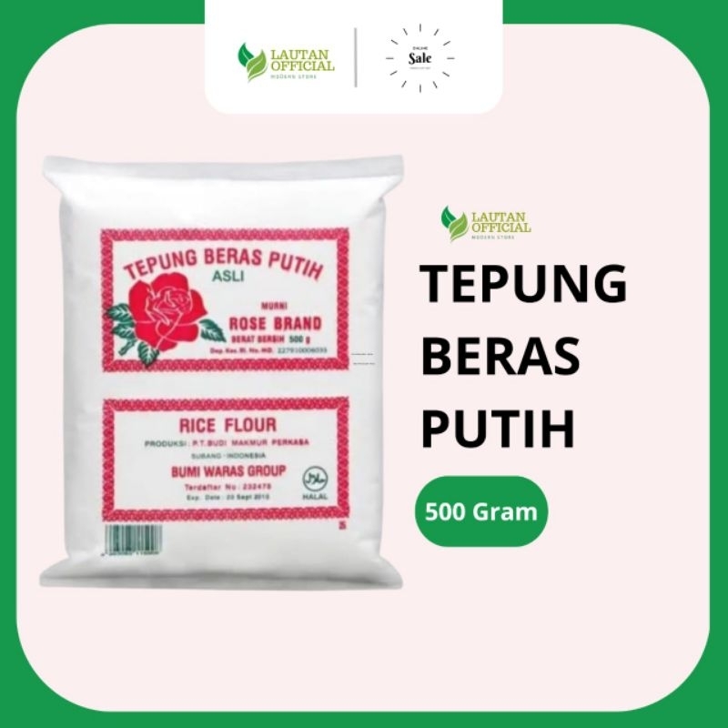 

Tepung Beras Putih 500 Gram