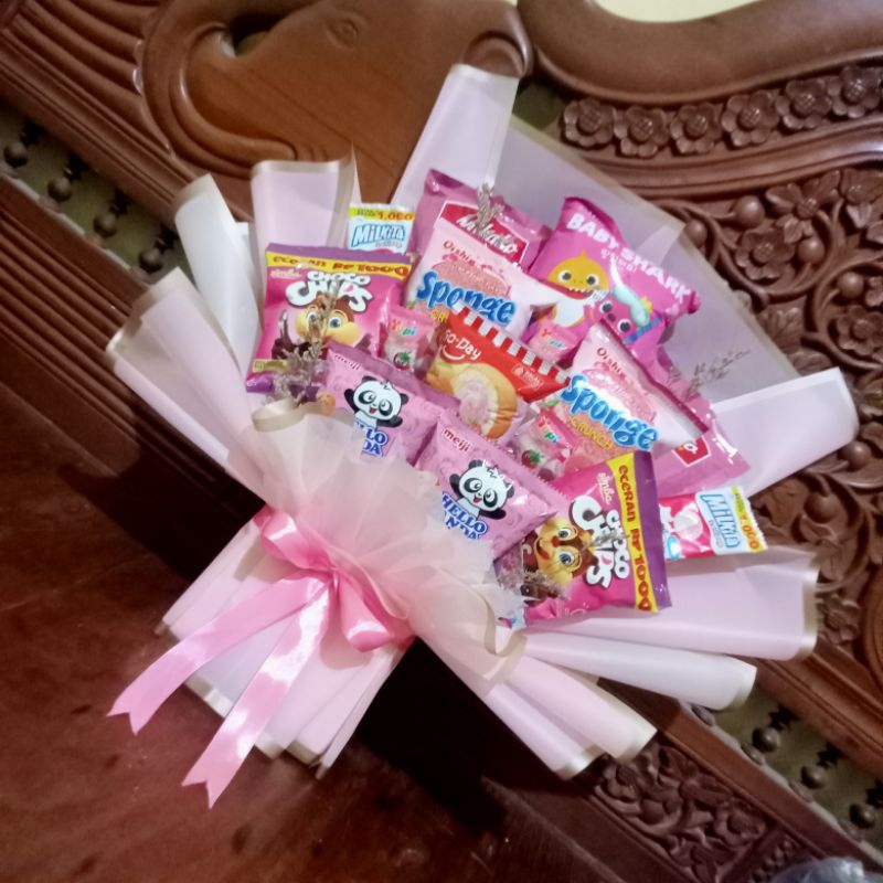 

Buket snack custom warna