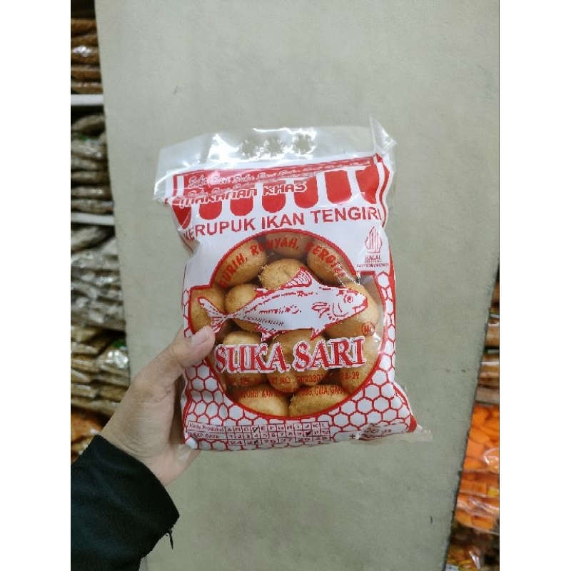 

kerupuk ikan tengiri khas cilacap 110gr