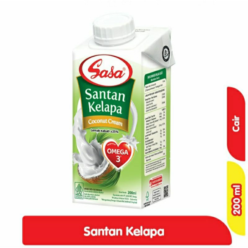 

Sasa Santan Kelapa Cair 200ml