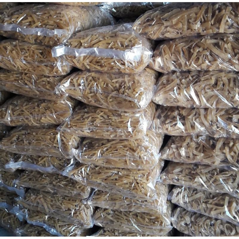 

kerupuk/rambak jari mentah