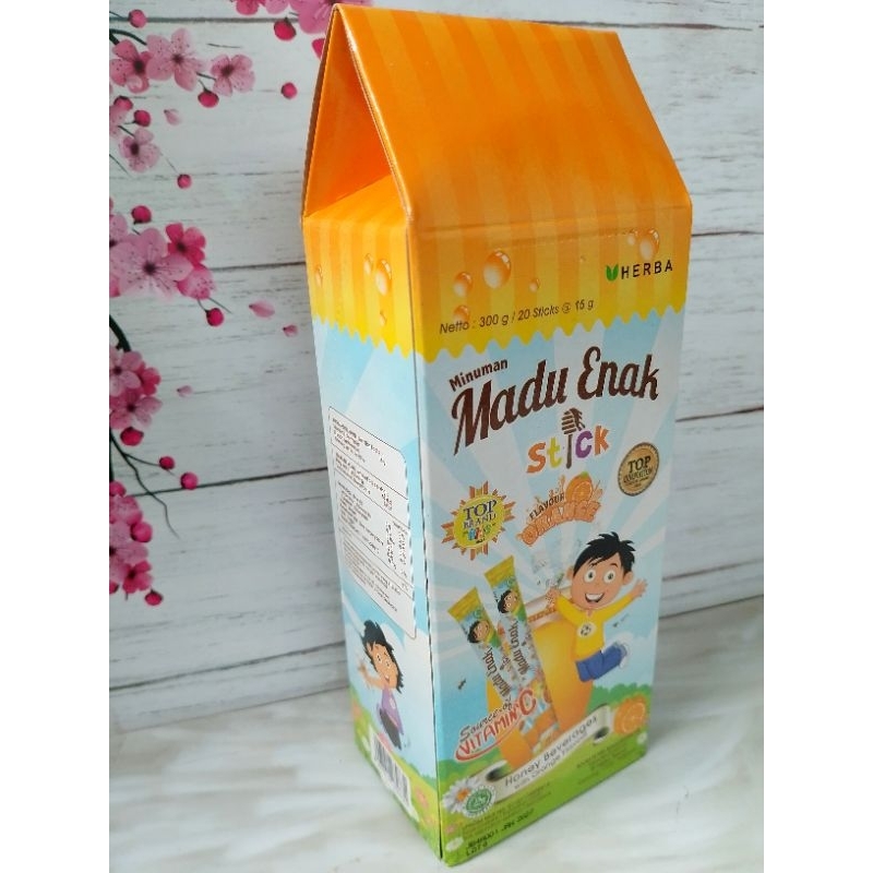 

Ygshop17 Madu Enak Stick Madu Herbal Isi 300 Gram / 20 Pcs Banyak Varian Rasa ( Jeruk, Original,