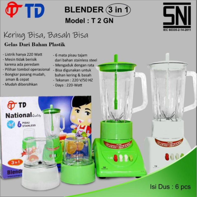 BLENDER NATIONAL TD