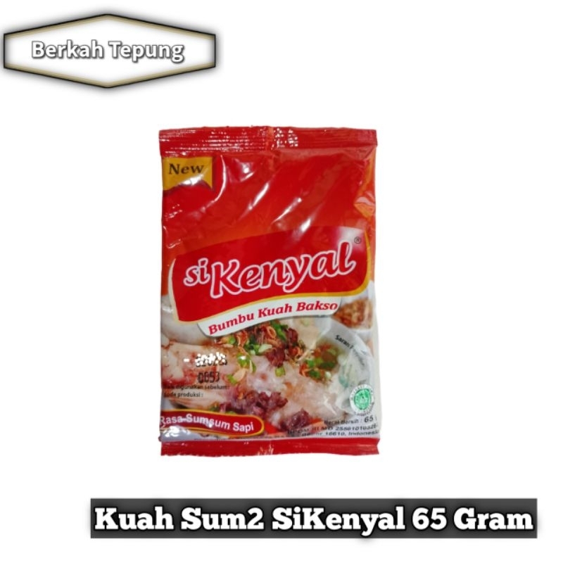 

SiKenyal Bumbu Kuah Bakso Rasa Sum2 Sapi 65 Gram