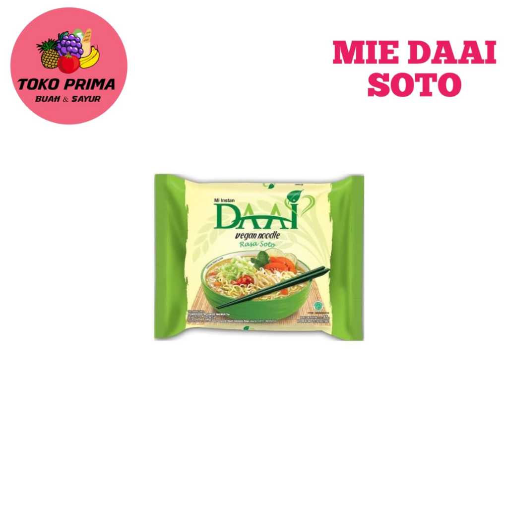 

Mie kuah DAAI Rasa SOTO Pcs