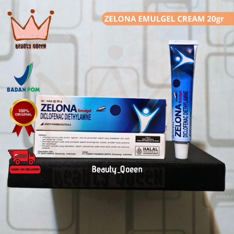 ZELONA EMULGEL CREAM 20 gram SALEP ZELONA