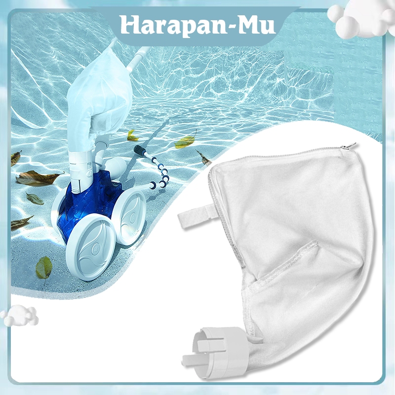 Jaring Terenkripsi Pembersih Kolam Renang 360*380 / Kantong Penyaring Kolam Renang