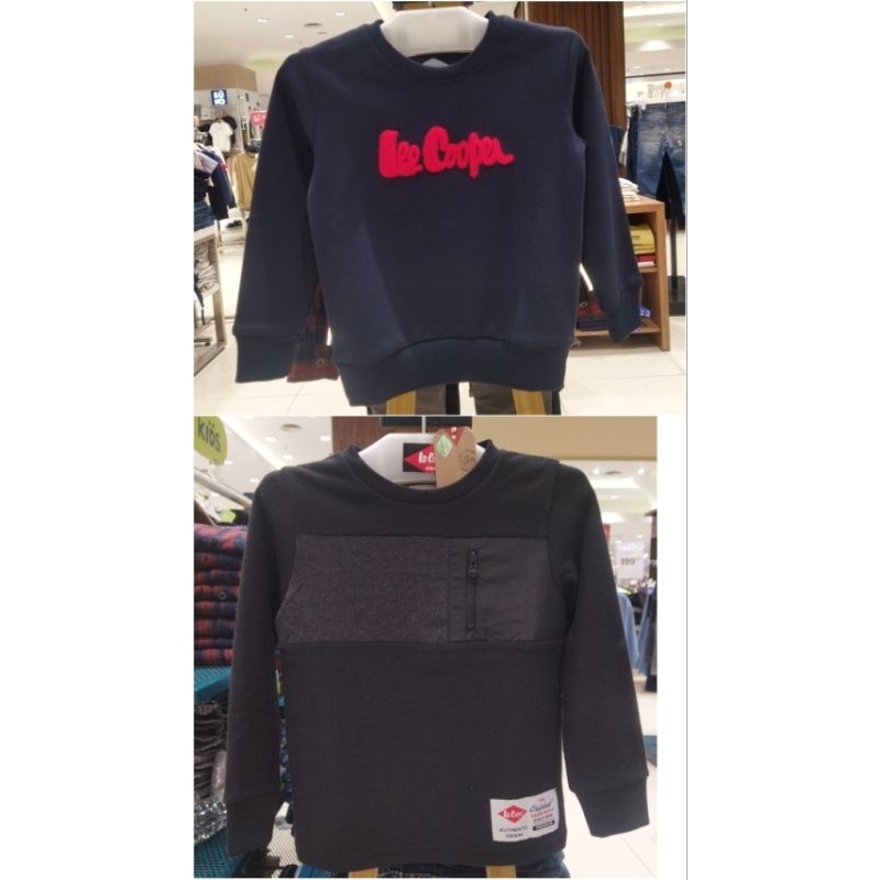 (4-14 tahun) SWEATER ANAK COWOK ORIGINAL LEE COOPER