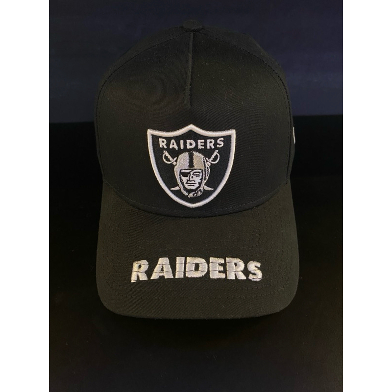 Raiders BlackWhite chrone White Newera original