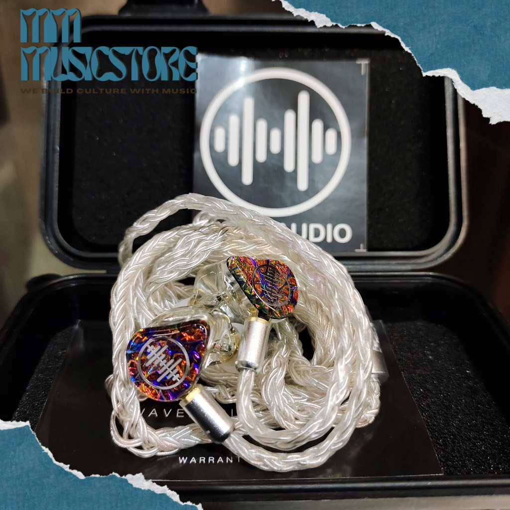 WAVE2HU IEM In Ear Monitor Panggung Stage Live Dual Driver