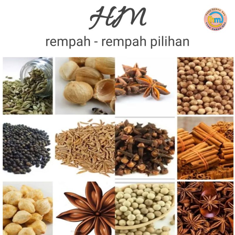 

aneka bumbu rempah - rempah pilihan | bumbu dapur | rempah utuh