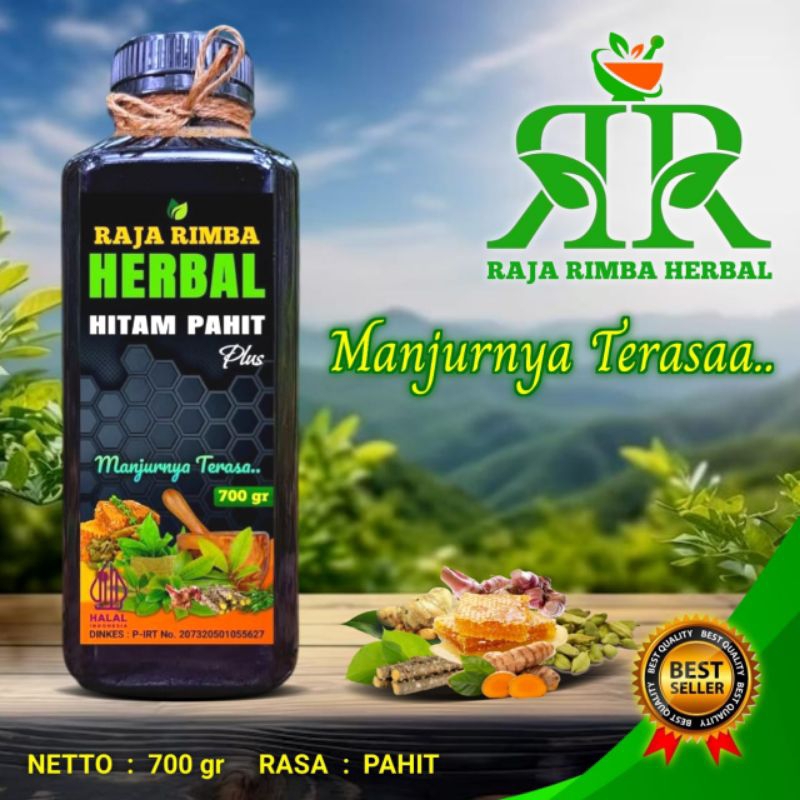 

Madu Herbal Raja Rimba Hitam Pahit Plus 700 gr solusi kesehatan alami