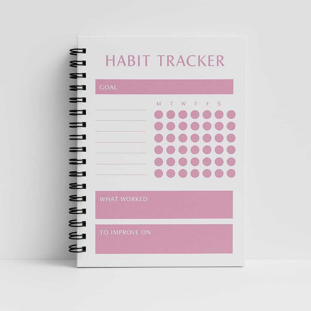 

Habit Tracker A6 60 Halaman - Buku Cek Aktivitas Harian Coklat / Hitam