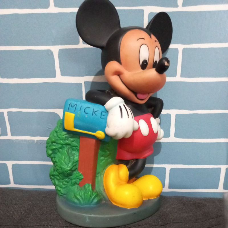 Coin Bank Mickey Mouse Original Disney, Bullyland, Preloved