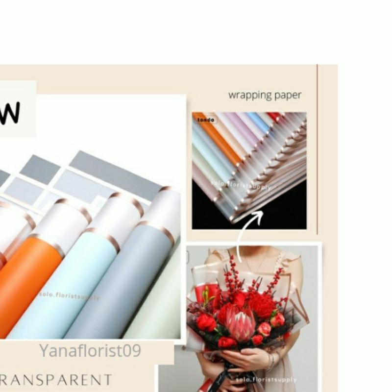 

WAXXY GOLD LINE TRANSPARENT double frame list WRAPPING PAPER FLOWER WRAPPING GOLD LINE FLOWER WRAPPING COLOR TRANSPARENT CELLOPHANE KERTAS BUNGA HAND BOUQUET PEMBUNGKUS BUKET KERTAS BUNGA POLOS UJUNG GARIS GOLD KERTAS KADO GIFT WATERPROOF PAPER BOUQUET