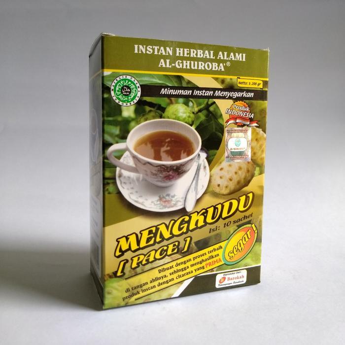 

Instan MENGKUDU [PACE] Herbal \ MINUMAN HERBAL Al-Ghuroba Isi 10 Sachet