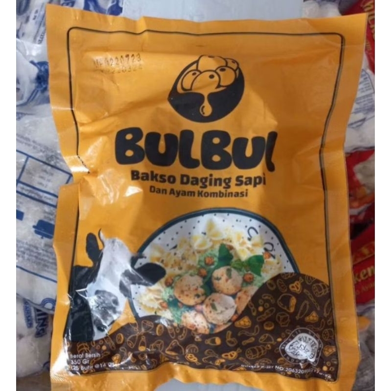 

Terbaru Bakso bulbul sapi Urat isi 5 pcs 350 gram