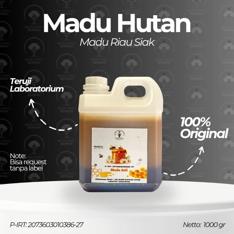 

madu asli-madu hutan sialang riau siak 1kg