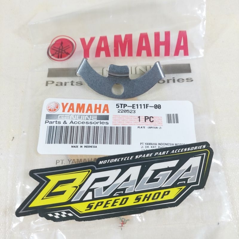 Plat Besi Penahan Tahanan Kancing Noken As Jupiter Z Vega R ASLI ORIGINAL YAMAHA 5TP-E111F-00
