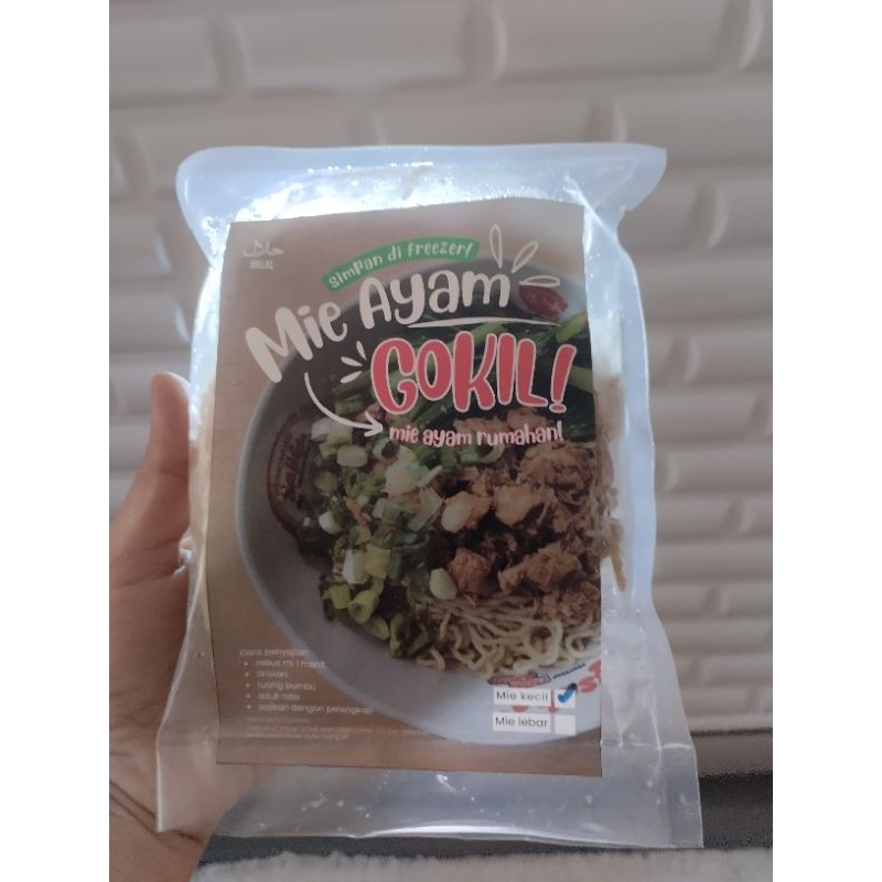 

Mie Ayam Gokil uk kira2 160gr