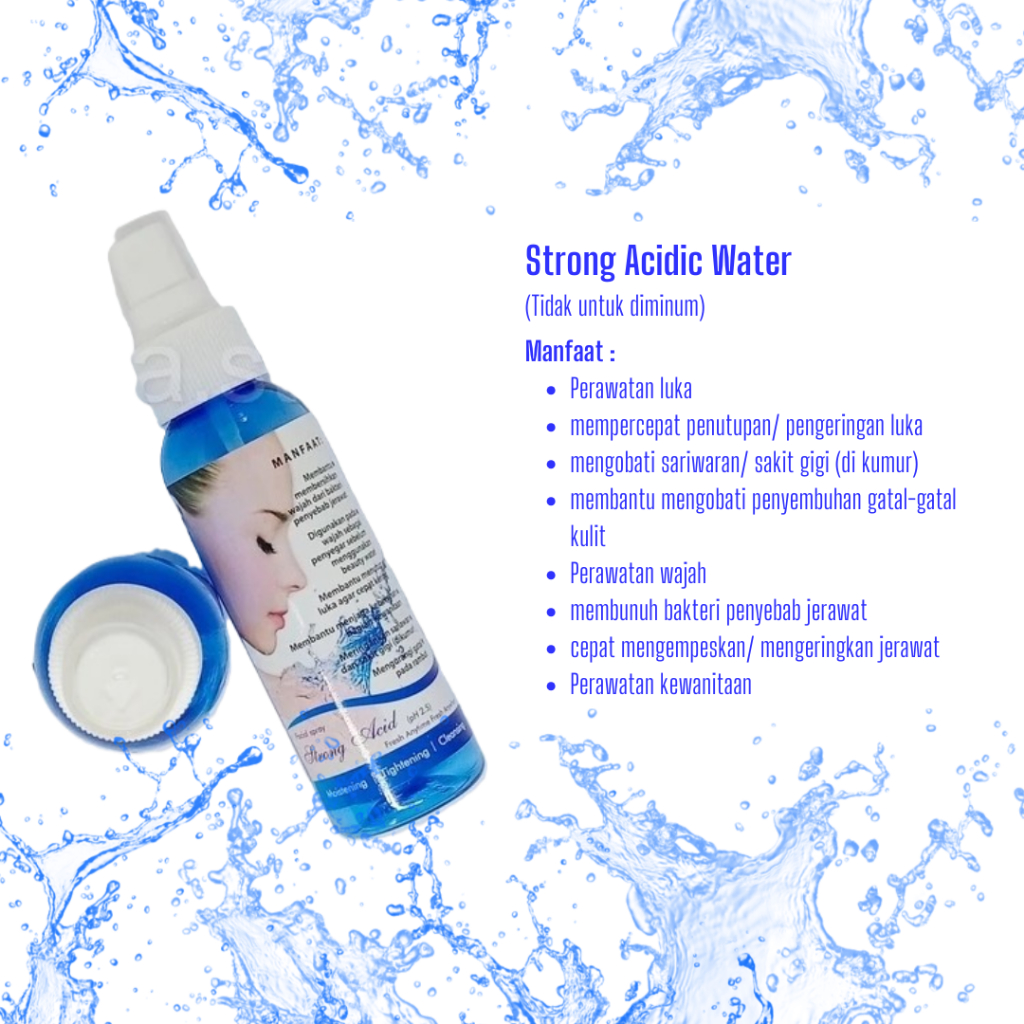 Strong Acidic Water dari Kangen Water pH 2.5