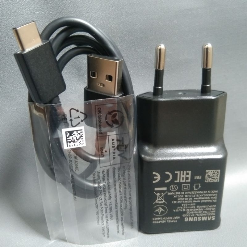Charger Samsung Fast Charging Type C Original 100% charger type c pengisian capat di Hp A12 A03s A21