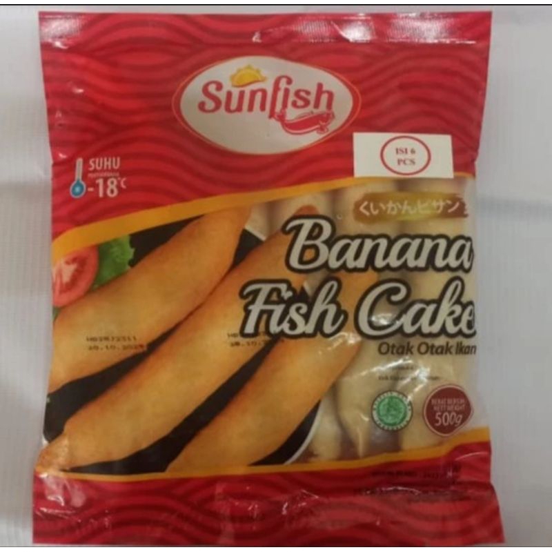 

SUNFISH BANANA FISH CAKE 500GR