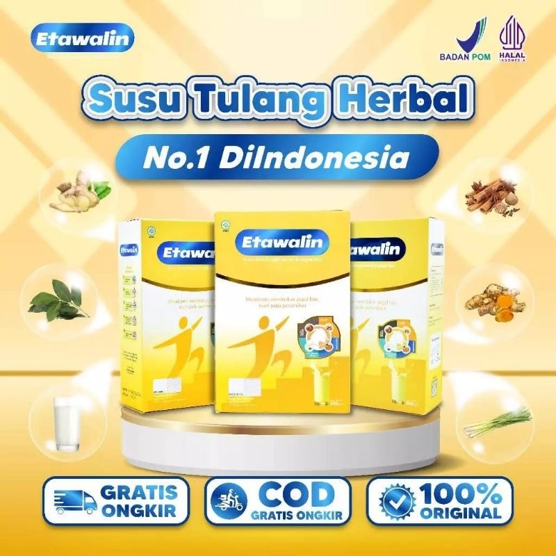 

Paket 1 Box - Etawalin Susu Etawa Asli Atasi Sendi Dan Tulang Promo