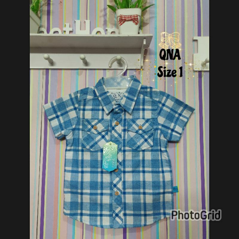 KEMEJA ANAK LAKI-LAKI QNA