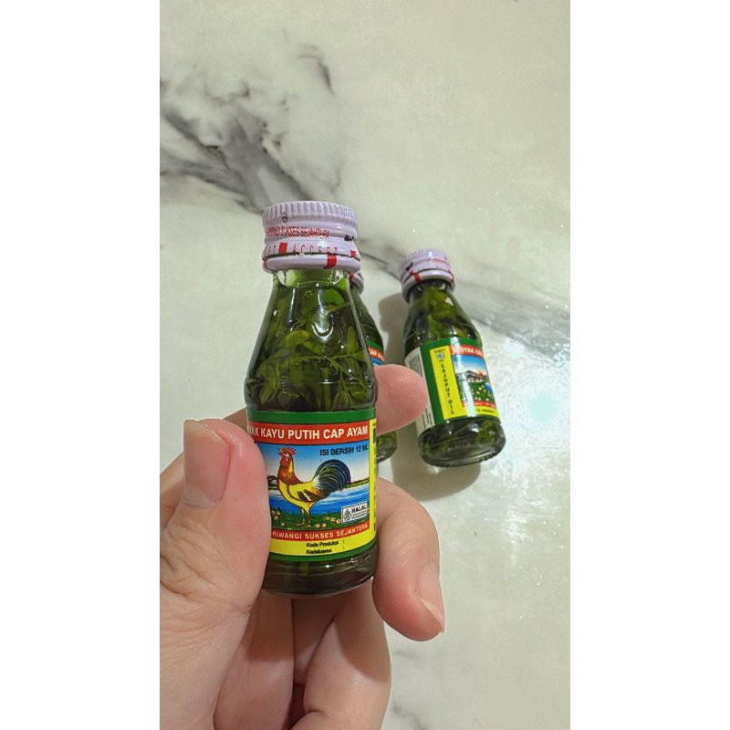 MINYAK KAYU PUTIH RENDAMAN CHAO CHAO / DAUN INGGU 12ML