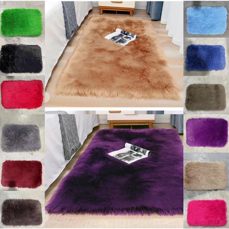Karpet Halus / Karpet Lembut / Karpet Bulu Kucing