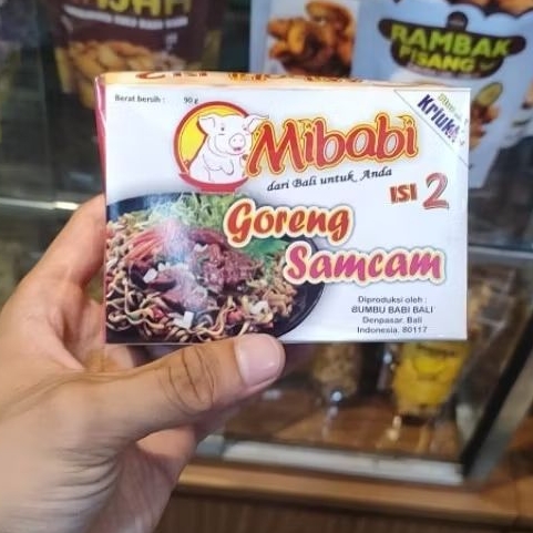 

Mie Babi Isi 2 Samcam Goreng 90 Gram