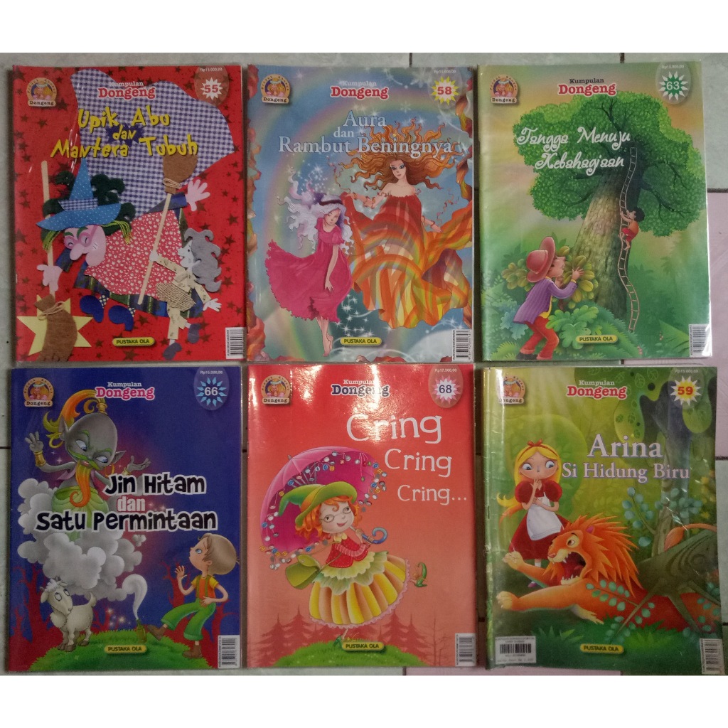 Kumpulan Dongeng Bobo Pustaka Ola