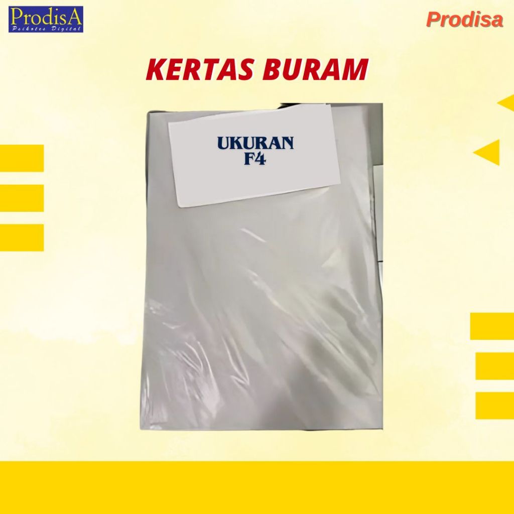 

KERTAS BURAM/KORAN UKURAN F4