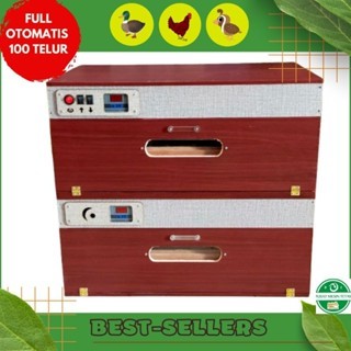 Mesin Penetas Telur Kapasitas 100 Full Otomatis Murah Ayam Bebek Puyuh Walet