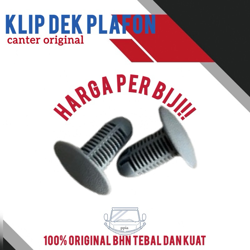 klip dek plafon canter original (harga perbiji) / klip plafon canter asli / klip plafon ps125 / clip