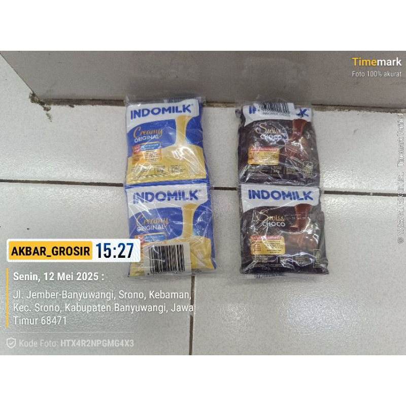 

INDOMILK KENTAL MANIS 6X37g