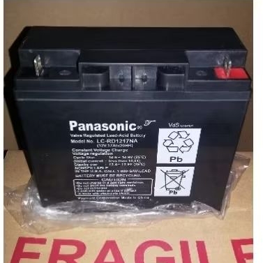 Panasonic, Aki VRLA 12V 17Ah type LC-RD1217NA