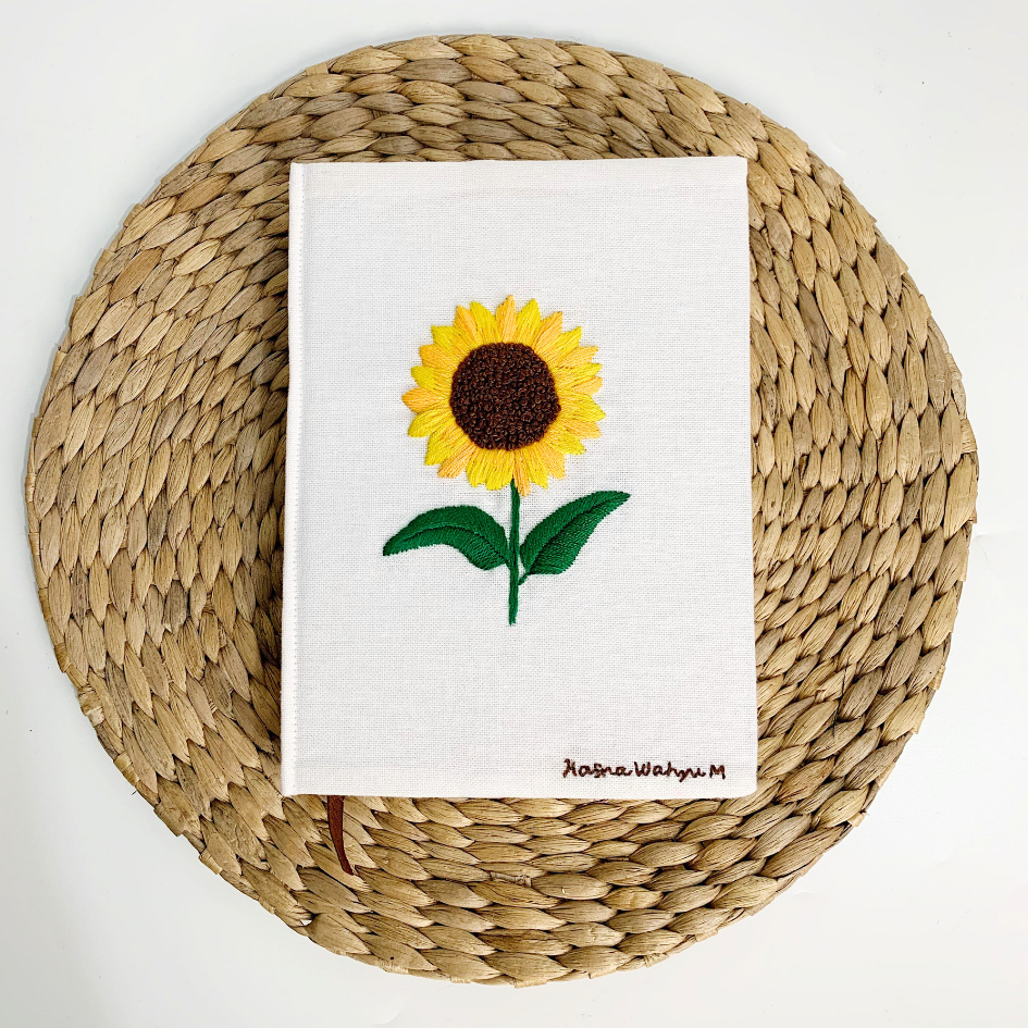 

SUNFLOWER BOOK EMBROIDERY