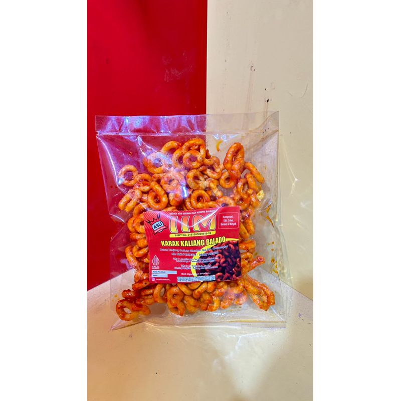 

IIM DAKAK DAKAK | Karak Kaliang / Kerupuk Angka 8 | Ori dan Balado