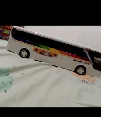 miniatur bus SINAR Jaya