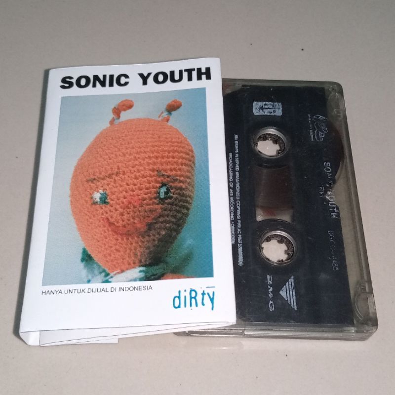 Kaset Sonic Youth - Dirty (COVER REPRO ISI ORI)