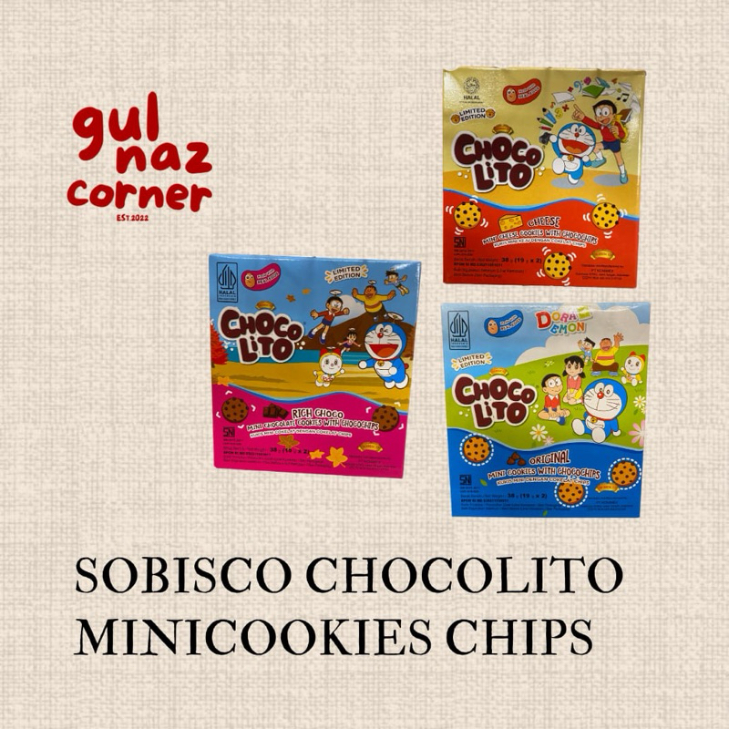 

[FREE BUBBLE WRAP] SOBISCO CHOCOLITO DORAEMON MINICOOKIES 38 GR