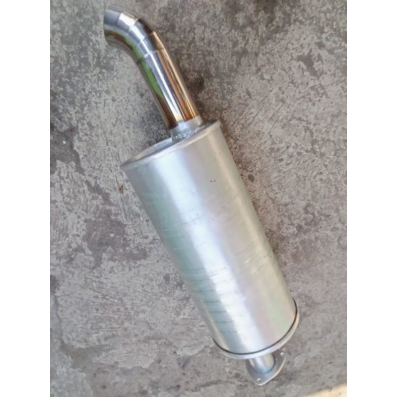 Knalpot Standar Canter Euro 2 Tabung Standar Canter