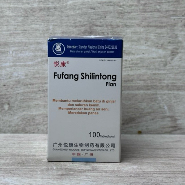 Fufang Shilintong Pian Obat Batu Ginjal Infeksi Saluran Kencing