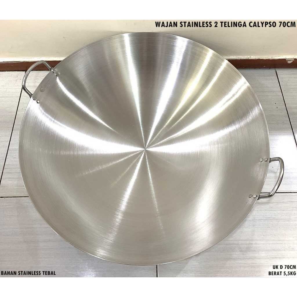 WAJAN STAINLESS 2 TELINGA CALYPSO 70CM