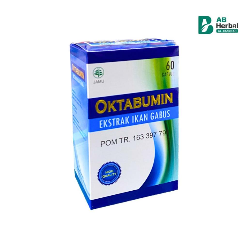 OKTABUMIN Kapsul Ekstrak Ikan Kutuk Gabus Albumin 30 Kapsul