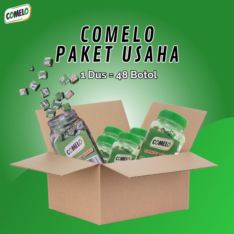 

Paket Usaha || 1 Dus Comelo 48 Botol